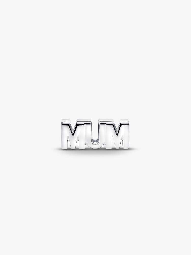 Wendbares Mum-Charm Sterling-Silber