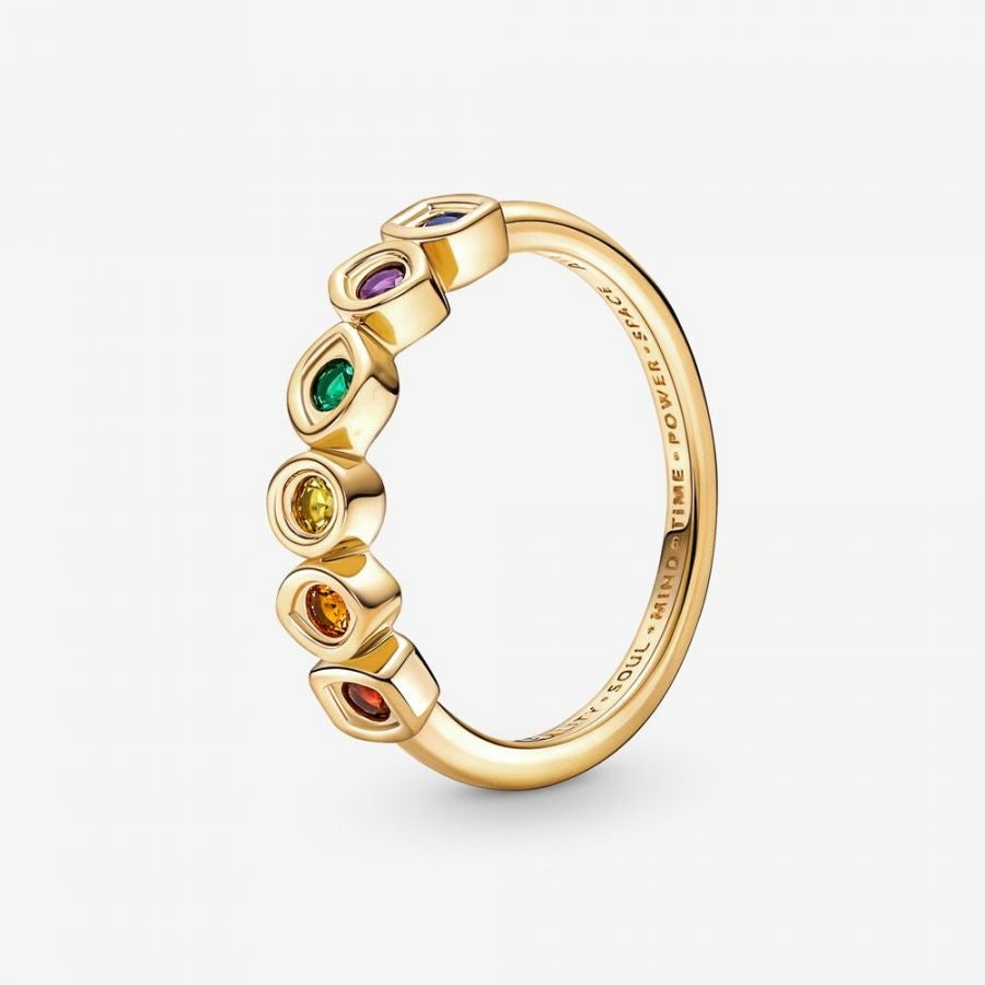Ring The Avengers Infinity Steine 14k Vergoldet Hauptbild