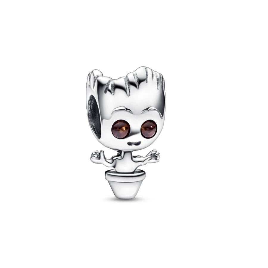 Charm Guardians Of The Galaxy Tanzender Groot Silber Hauptbild