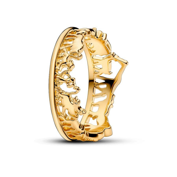 Ring König der Löwen Vergoldet