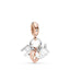 Rose  Charm-Anhänger Perfect Family Silber