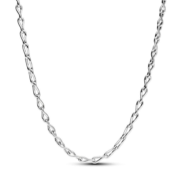 393052C00 Halskette Unendlichkeitszeichen Sterling-Silber 50 cm