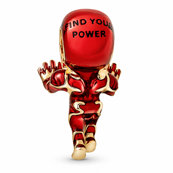 Charm The Avengers Iron Man 14k Vergoldet