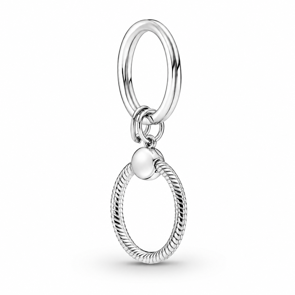 Charm-Schlüsselanhänger Moments Sterling-Silber Zweitbild