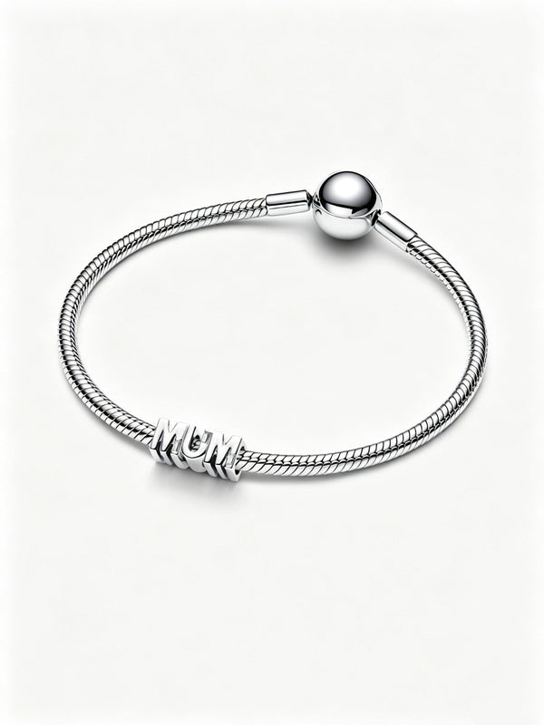 Wendbares Mum-Charm Sterling-Silber
