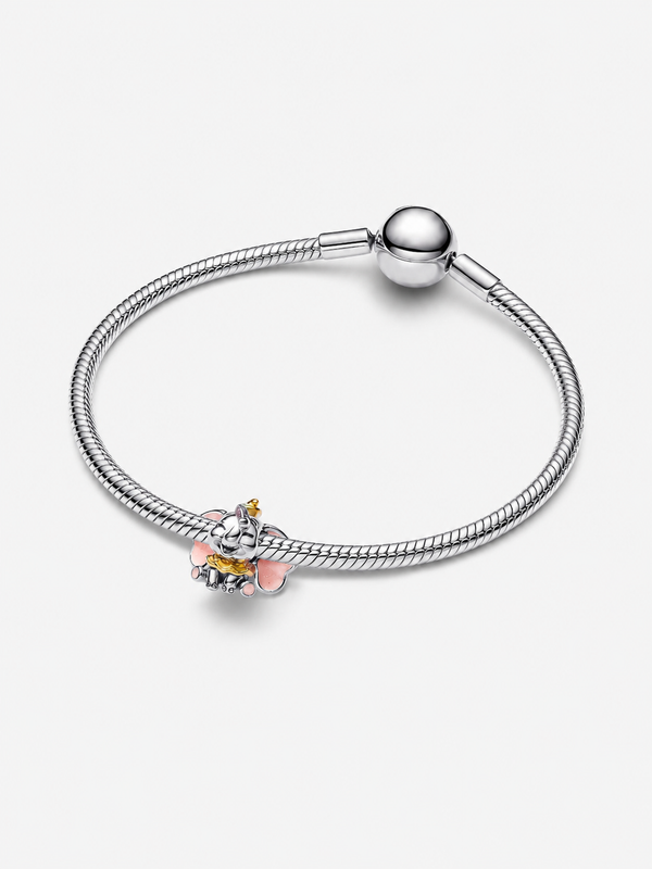 Dumbo Charm Sterling-Silber, 14 Karat Vergoldung