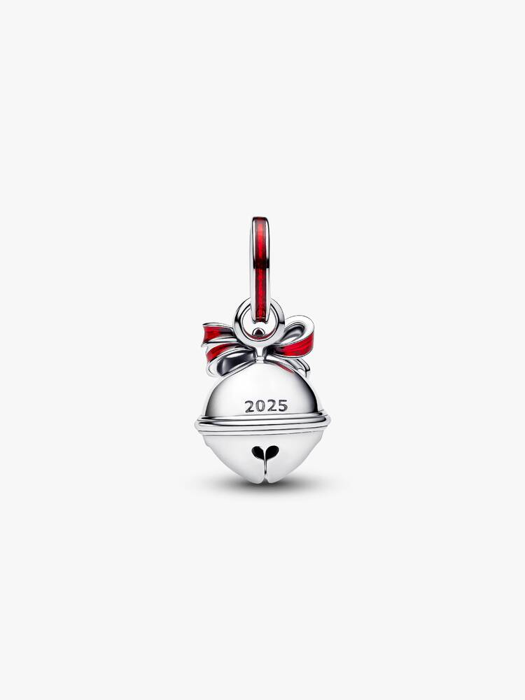 Weihnachtsglocke Charm-Anhänger Sterling-Silber Hauptbild