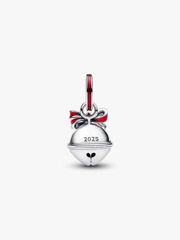 Weihnachtsglocke Charm-Anhänger Sterling-Silber
