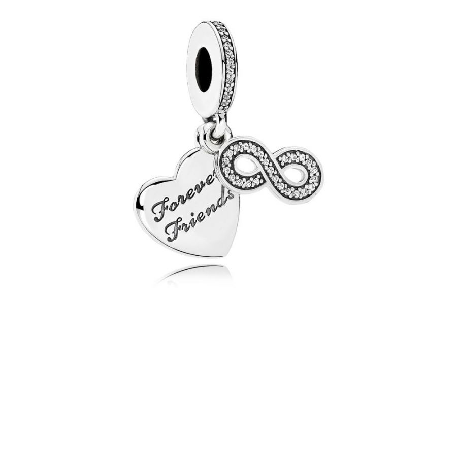 Charm-Anhänger Forever Friends Sterling Silber Hauptbild