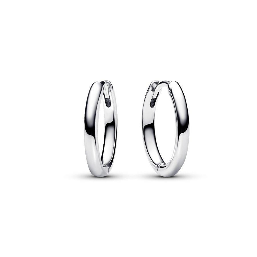 Ohrringe Creolen Für Charms Silber 18 mm Hauptbild
