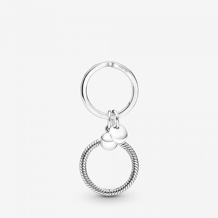 Charm-Schlüsselanhänger Moments Sterling-Silber
