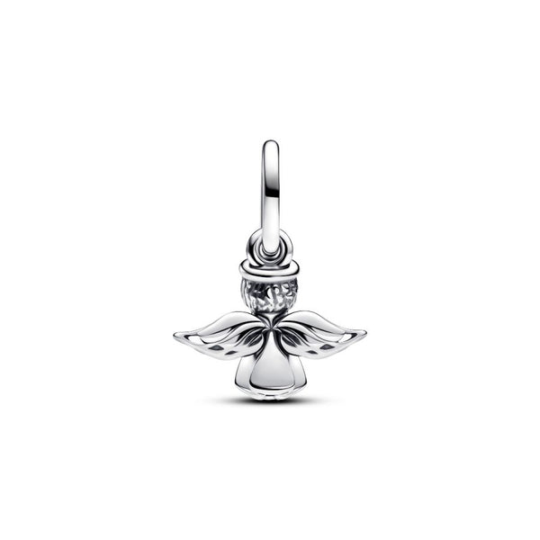 Charm-Anhänger Funkelnder Engel Zirkonia Sterling-Silber