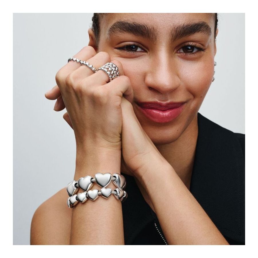 Charm Be Love Gravierbares Herz Mini Silber