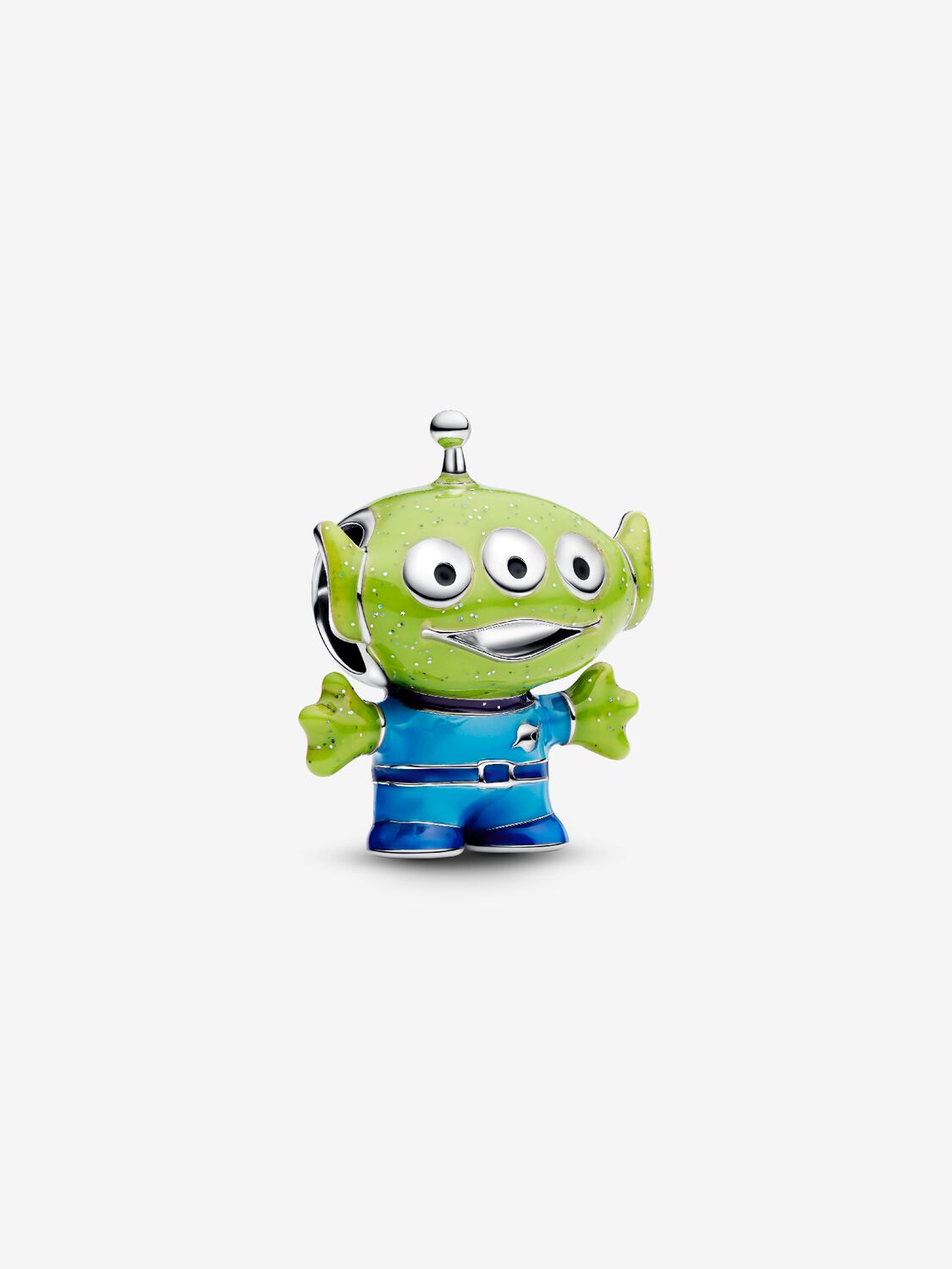 Pixar Toy Story Alien Charm Sterling-Silber Hauptbild