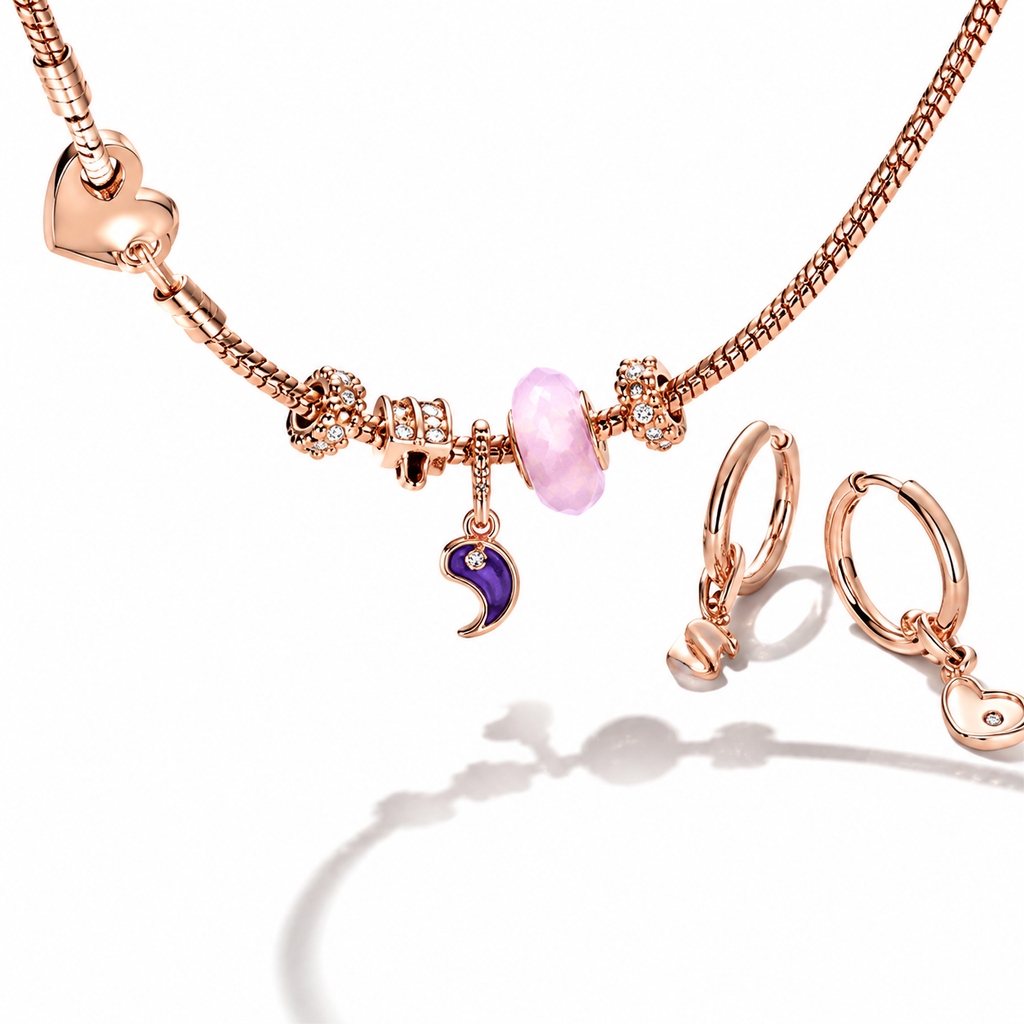 362451C00 Halskette Moments Studded Chain Vergoldet 45 cm