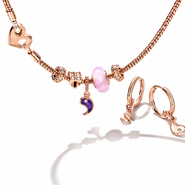 362451C00 Halskette Moments Studded Chain Vergoldet 45 cm