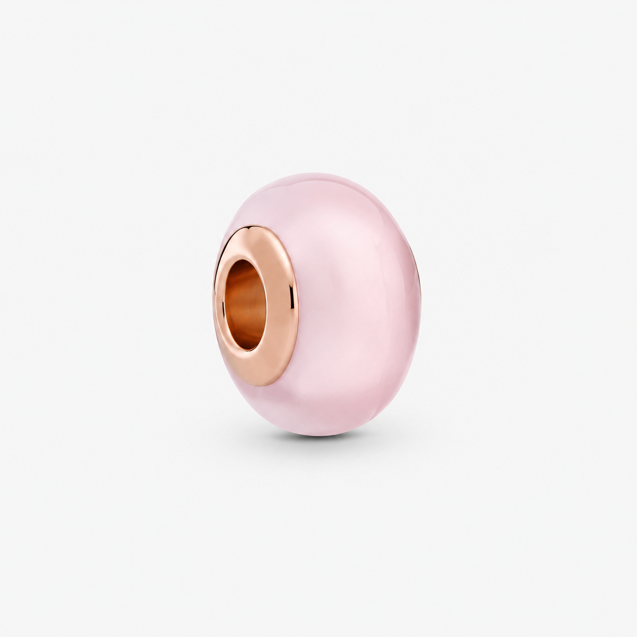 Rose 789421C00 Charm Murano-Glas Rosafarben
