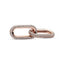 Charm Styling-Link Doppelter Pavé 14k Rosé Vergoldet