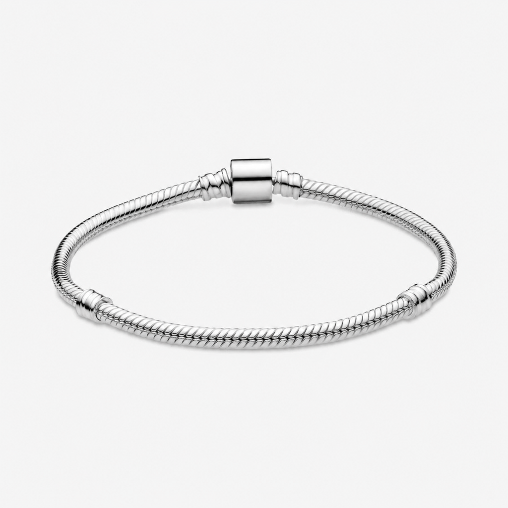 Schlangen-Gliederarmband Zylinder-Verschluss