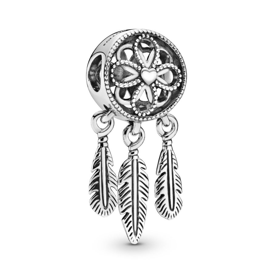 Charm-Anhänger Spiritueller Traumfänger Sterling Silver Hauptbild
