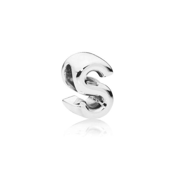 Charm Buchstabe Letter S Silber