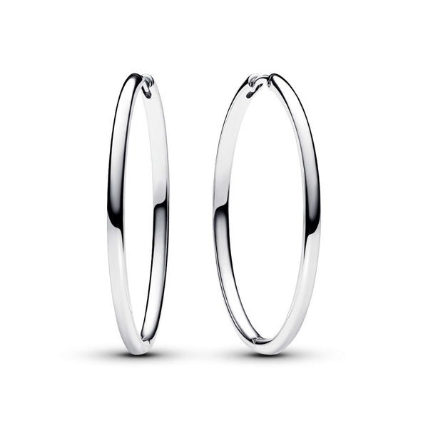 Ohrringe Creolen Für Charms Silber 40 mm