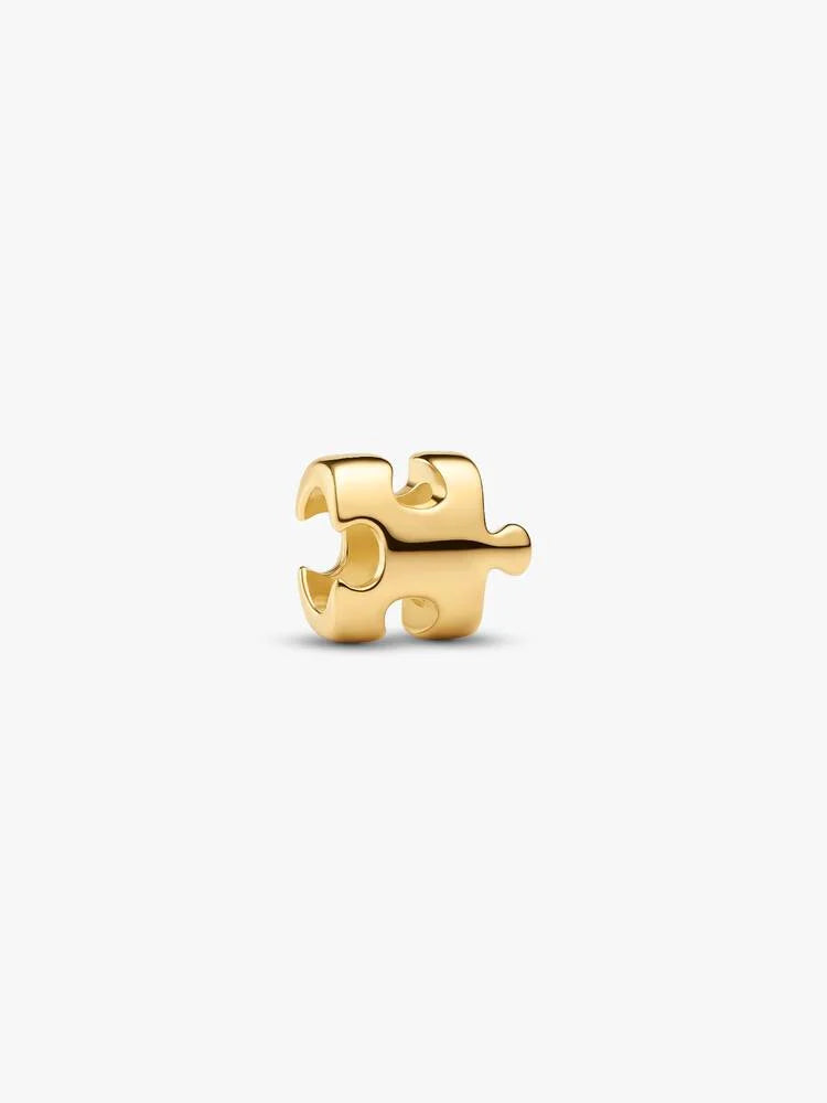 Puzzleteil Mini-Charm 14 Karat Vergoldung