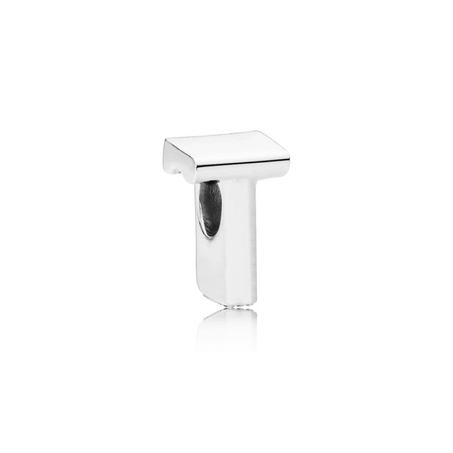 Charm Buchstabe Letter T Silber Hauptbild