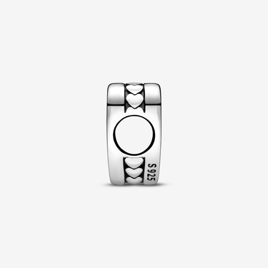 Charm Herz Gravur Sterling-Silber Zweitbild
