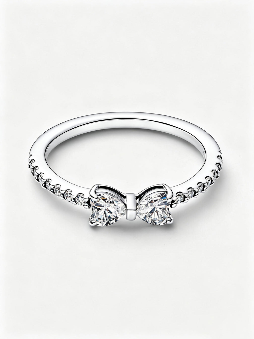 Funkelnde Schleife Ring