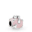 Charm Pink Travel Bag Sterling-Silber
