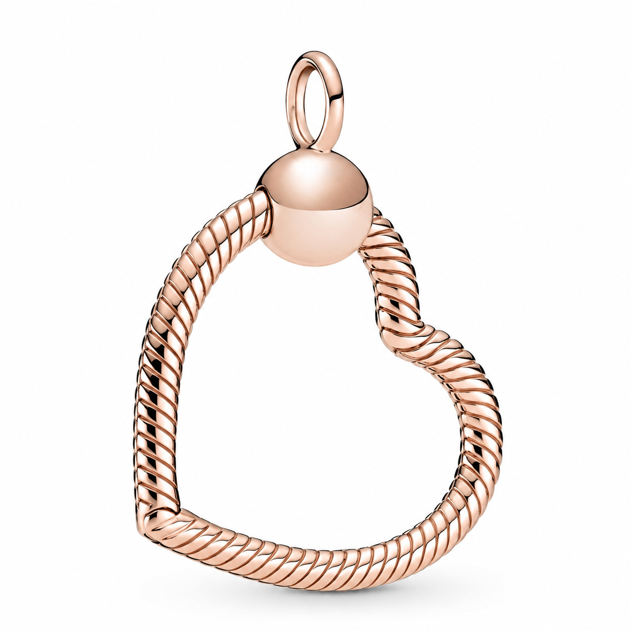 Ketten-Anhänger Moments Herz 14k Rose Gold Plattiert Zweitbild