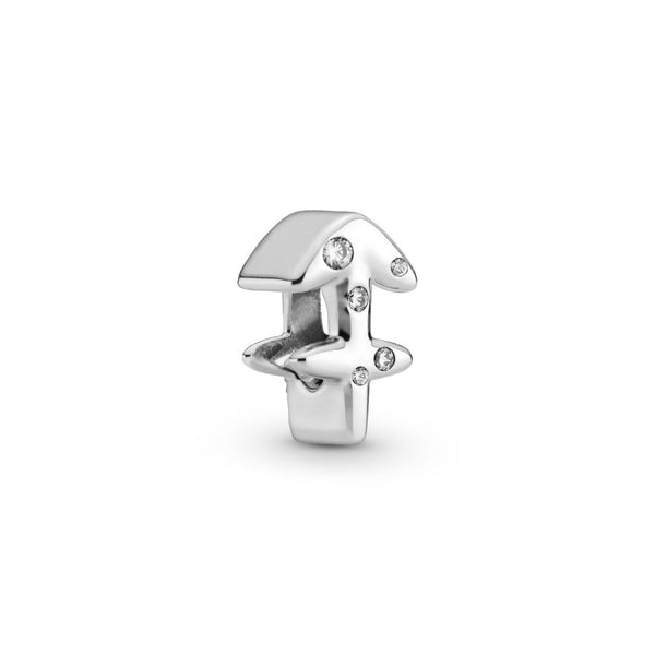 Charm Funkelndes Schütze Sterling-Silber