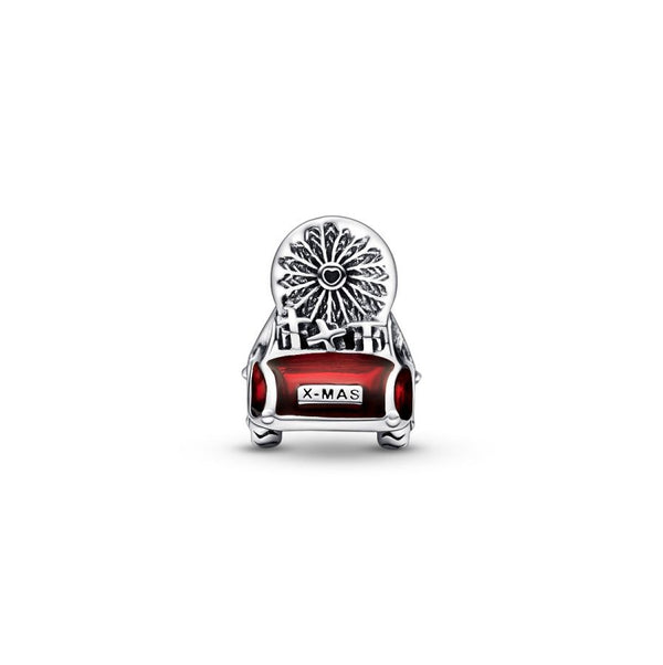 Charm Festliches Auto & Weihnachtsbaum Sterling-Silber