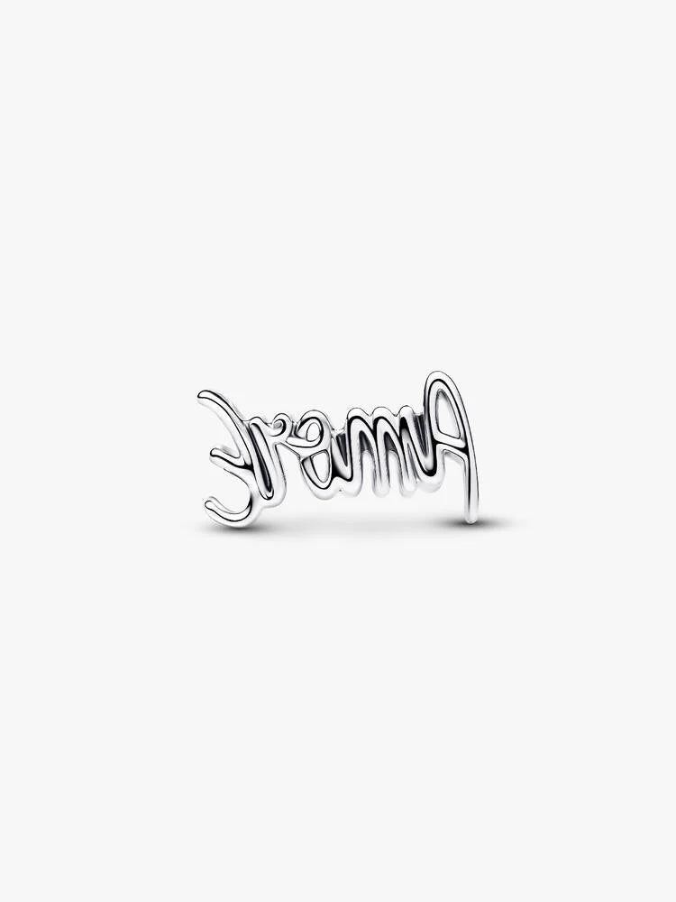 Amore Schrift Charm Sterling-Silber