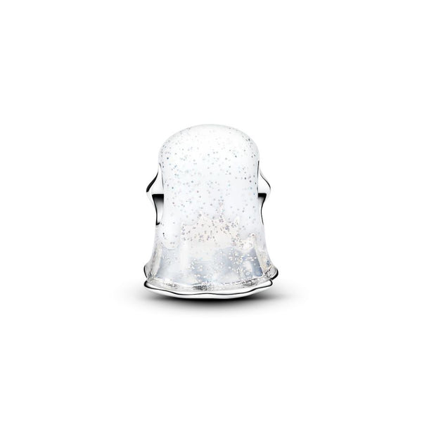 Charm Im Dunkeln Leuchtendes Boo Gespenst Silber