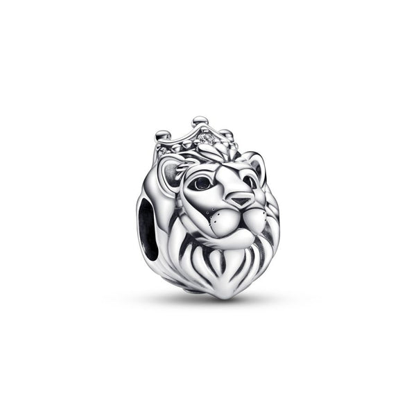 Charm Königlicher Löwe Zirkonia Sterling-Silber
