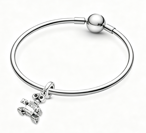 Charm-Anhänger Pixar Wall-E Sterling-Silber
