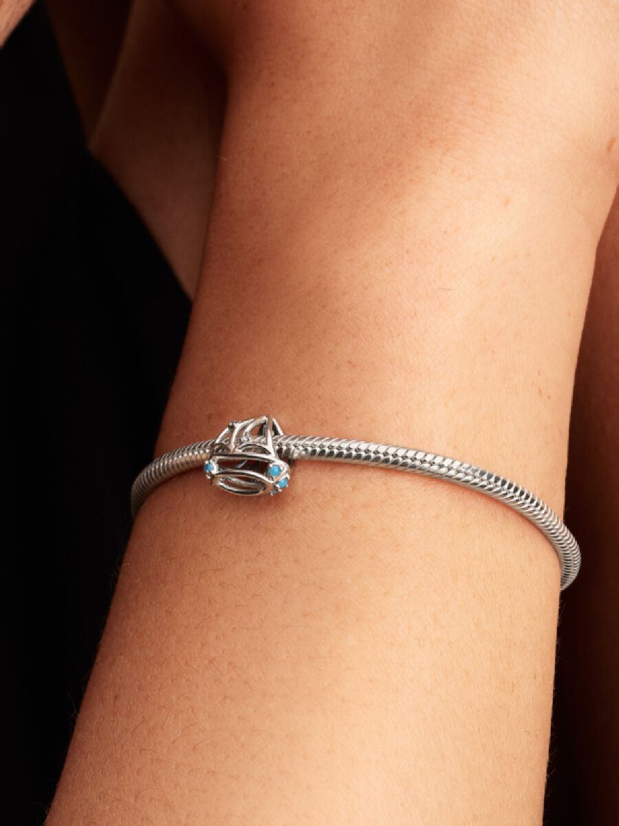 Segelboot Charm Sterling-Silber Zweitbild