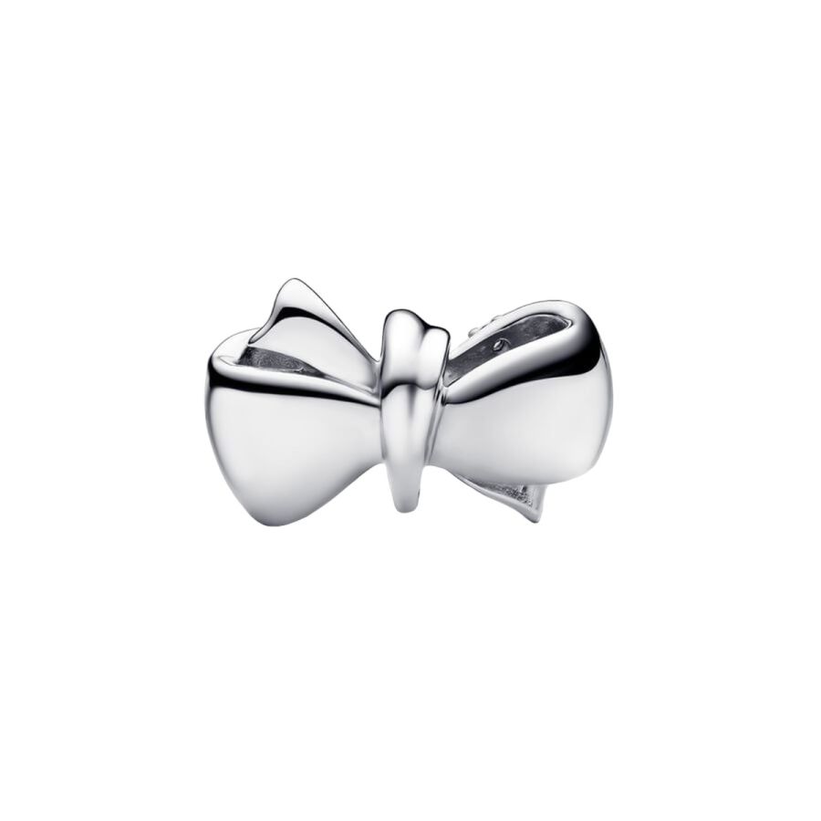 Charm Funkelnde Schleife Zirkonia Sterling-Silber Zweitbild