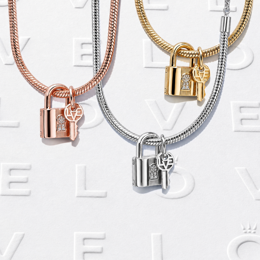 Halskette Klassische Ankerkette 14k Rosé Vergoldet