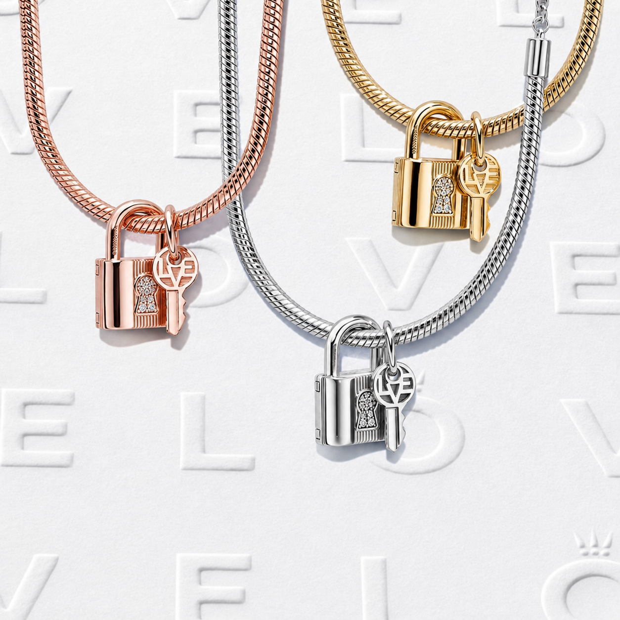 Halskette Klassische Ankerkette 14k Rosé Vergoldet