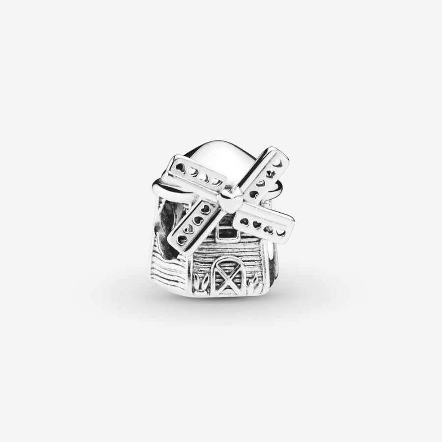 Charm Windmill Windmühle Sterling-Silber Hauptbild