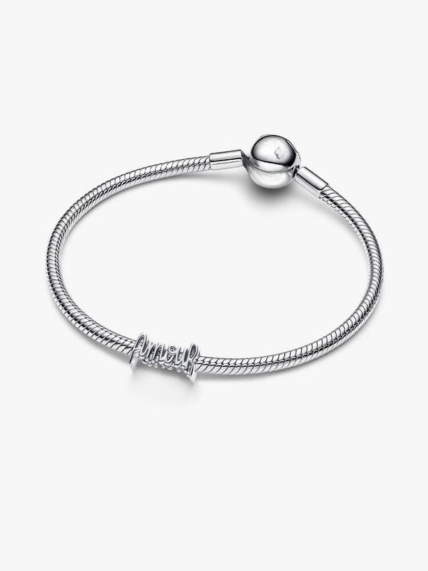 Amour Schrift Charm Sterling-Silber
