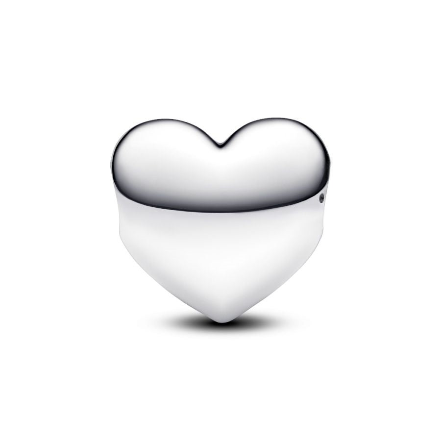 Charm Be Love Gravierbares Großes Herz Silber
