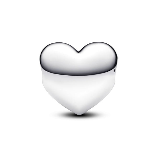 Charm Be Love Gravierbares Großes Herz Silber