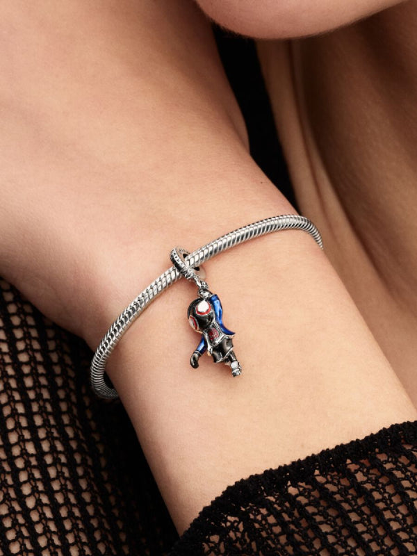 Spider Charm-Anhänger Sterling-Silber