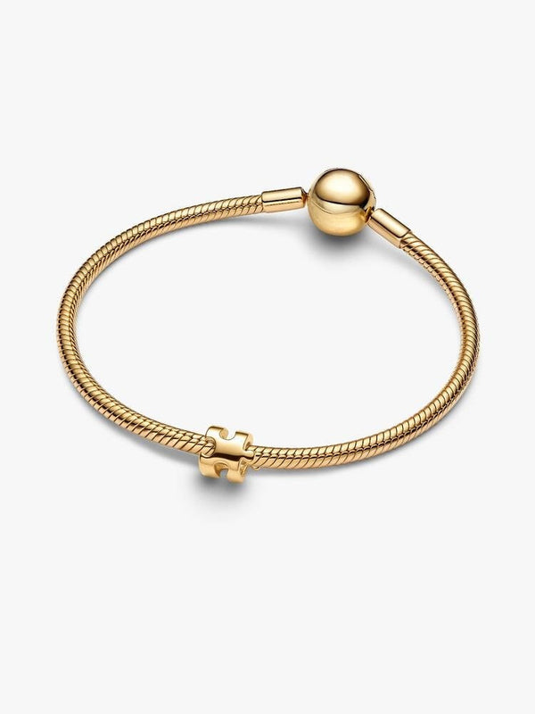 Puzzleteil Mini-Charm 14 Karat Vergoldung