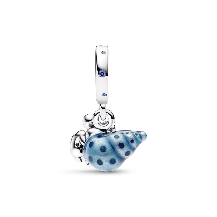 Charm-Anhänger Glow In The Dark Einsiedlerkrebs Sterlingsilber Zweitbild