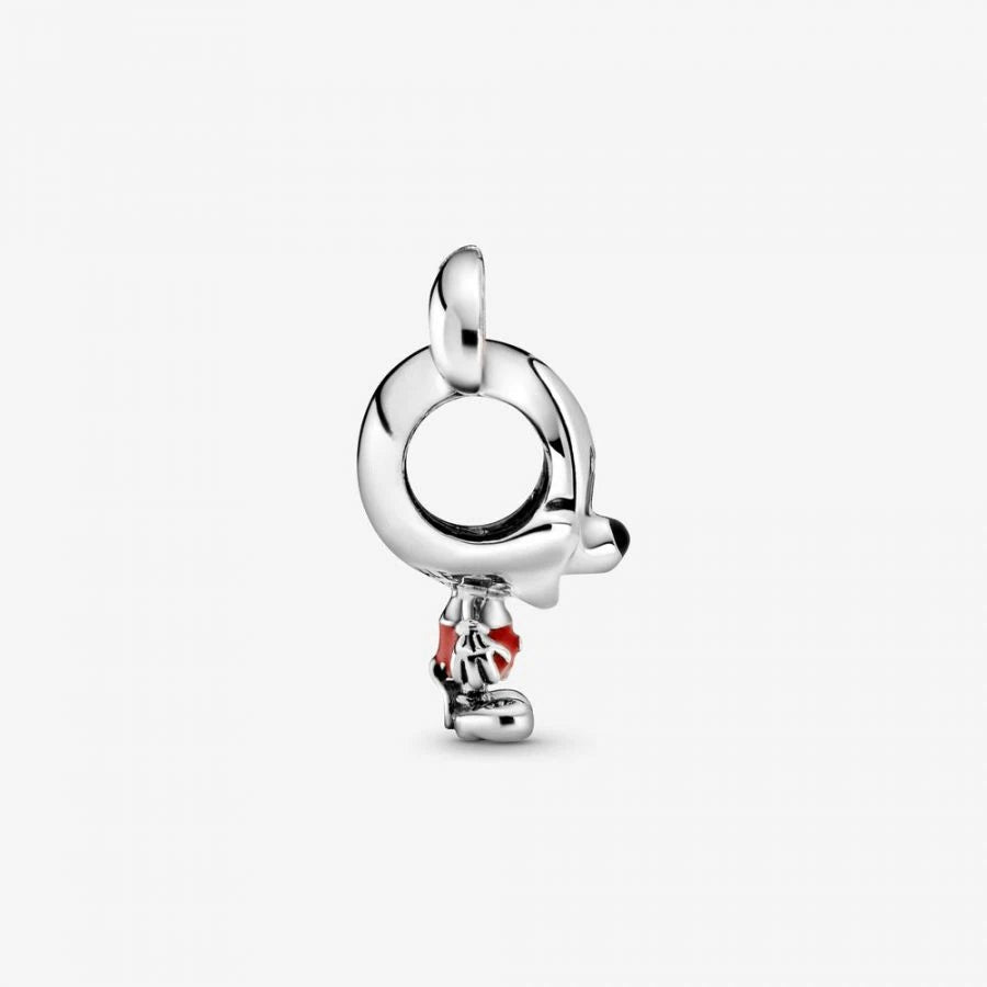 Charm Micky Maus Rote Hose Silber Zweitbild
